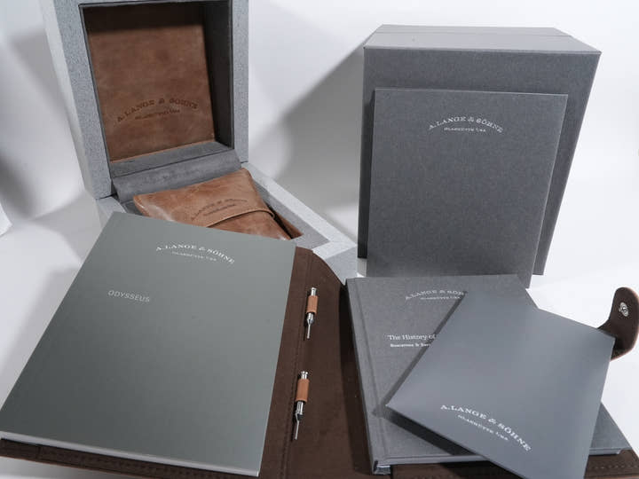 A. Lange &amp; Söhne Odysseus Ref.363.179 Dark blue dial Very good condition 538k5ik6