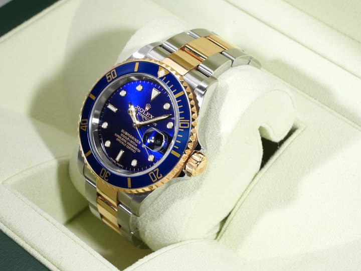 Rolex Submariner Date Ref. 16613 Stainless Steel/Yellow Gold Blue Dial