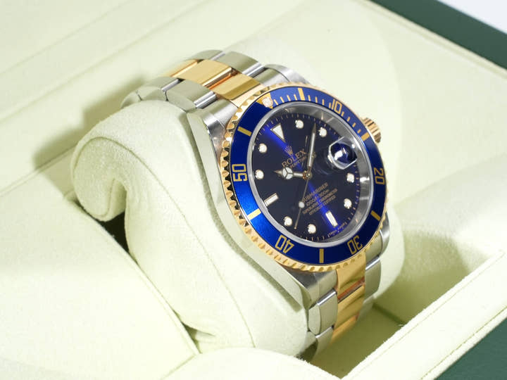 Rolex Submariner Date Ref. 16613 Stainless Steel/Yellow Gold Blue Dial