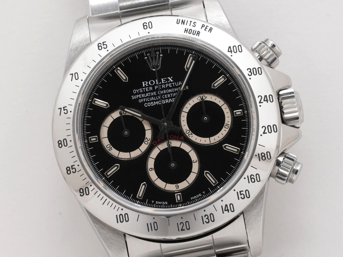 ロレックス デイトナ エルプリメロ Ref.16520 ブラック文字盤 中古 smk8c74f