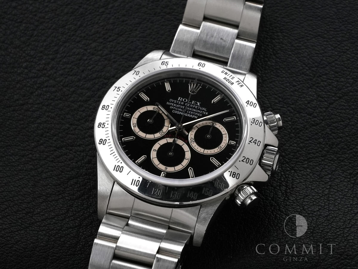 ロレックス デイトナ エルプリメロ Ref.16520 ブラック文字盤 中古 smk8c74f