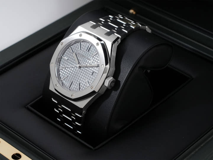 Audemars Piguet Royal Oak 50th Anniversary Ref. 15550ST.OO.1356ST.03 Stainless Steel Gray Dial