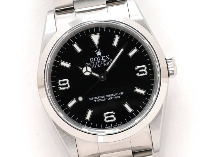 Rolex Explorer I Ref. 14270 Stainless Steel Black Dial