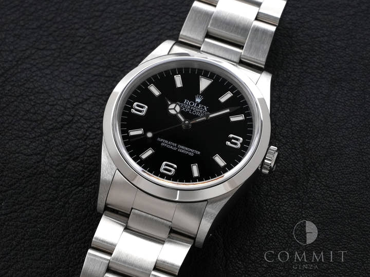 Rolex Explorer I Ref. 14270 Stainless Steel Black Dial