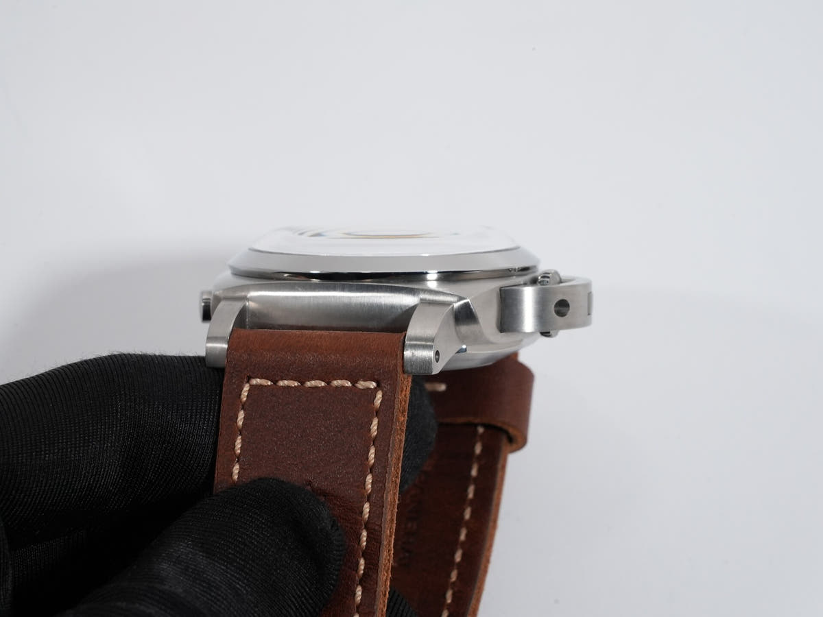 パネライ ルミノール 1950 クロノグラフ モノプルサンテ 8DAYS GMT チタニオ Ref.PAM00737 グリーン文字盤 中古 kwth6iow