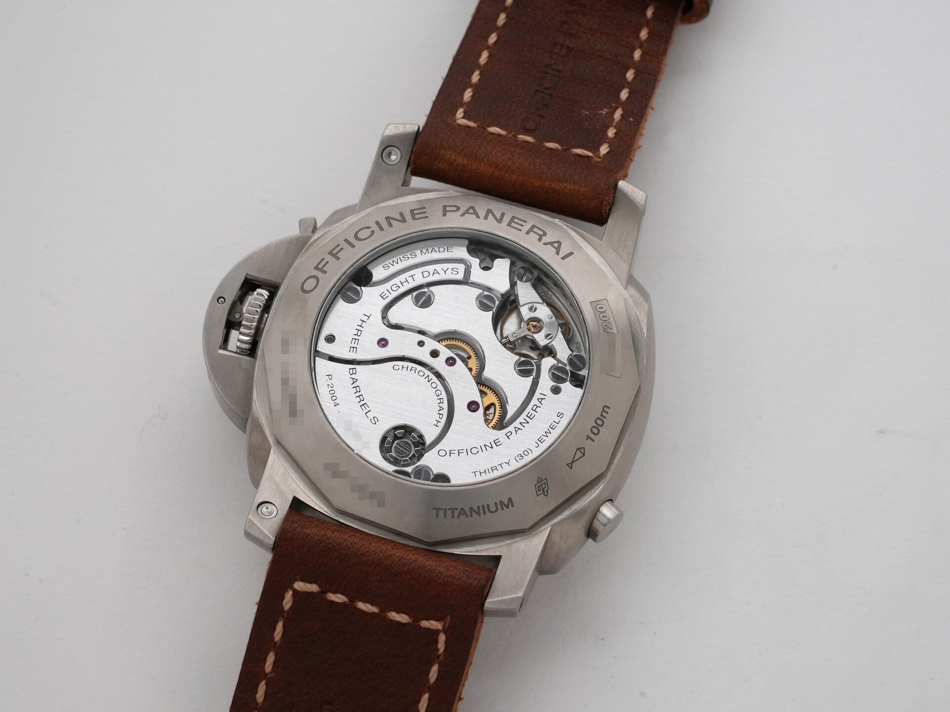 PAM00737 グリーン ルミノール 1950 クロノグラフ