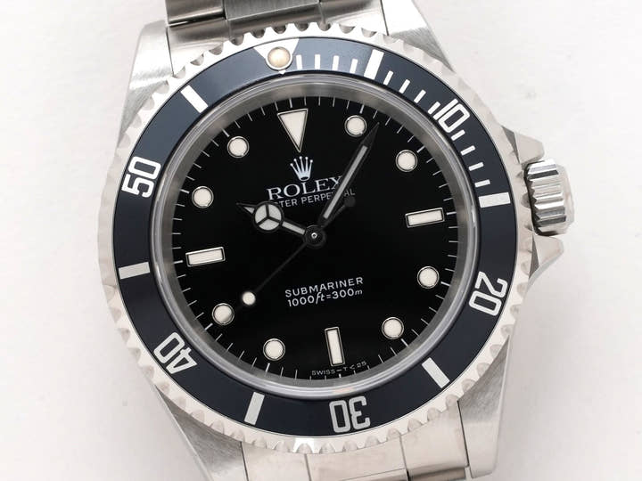 Rolex Submariner No-Date Ref. 14060 Stainless Steel Black Dial
