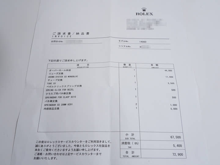 Rolex Submariner No-Date Ref. 14060 Stainless Steel Black Dial