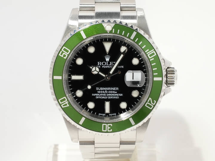 Rolex Submariner Date Ref. 16610LV Stainless Steel Black Dial