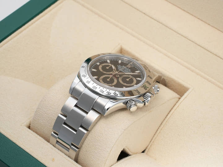 Rolex Daytona Ref. 116520 Stainless Steel Black Dial