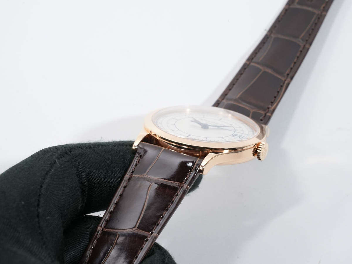 パテックフィリップ カラトラバ Ref.5296R-001 シルバー文字盤 美中古 b7rimziq