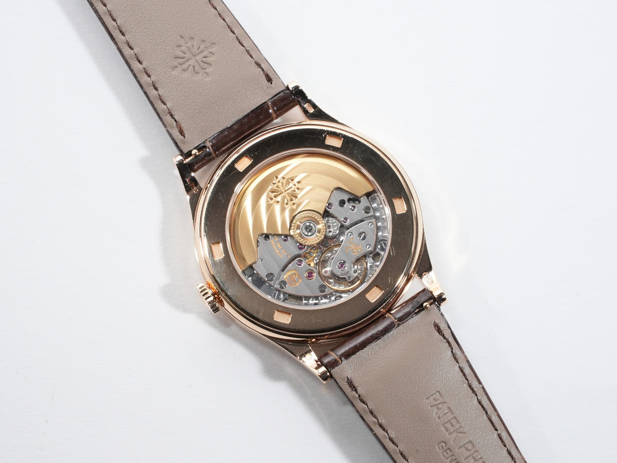 パテックフィリップ カラトラバ Ref.5296R-001 シルバー文字盤 美中古 b7rimziq