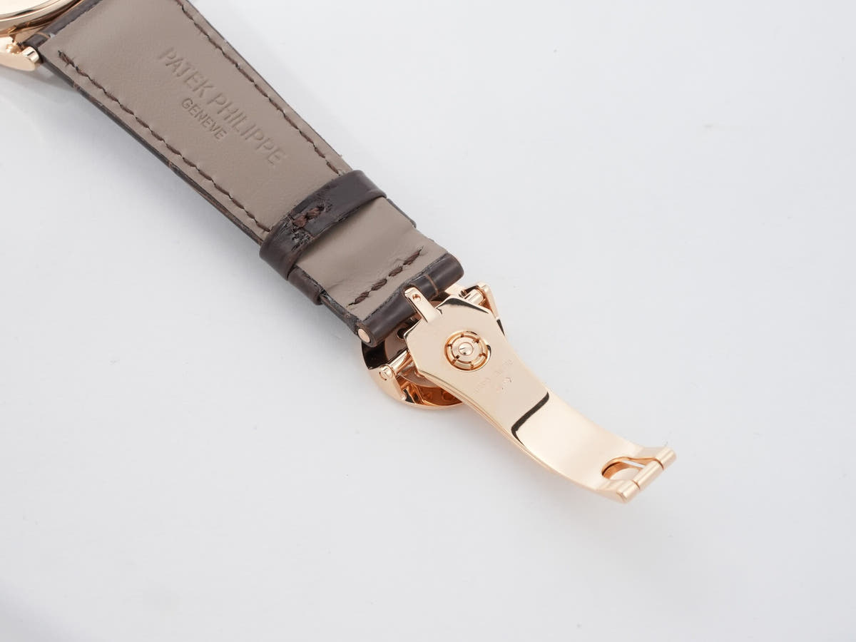 パテックフィリップ カラトラバ Ref.5296R-001 シルバー文字盤 美中古 b7rimziq