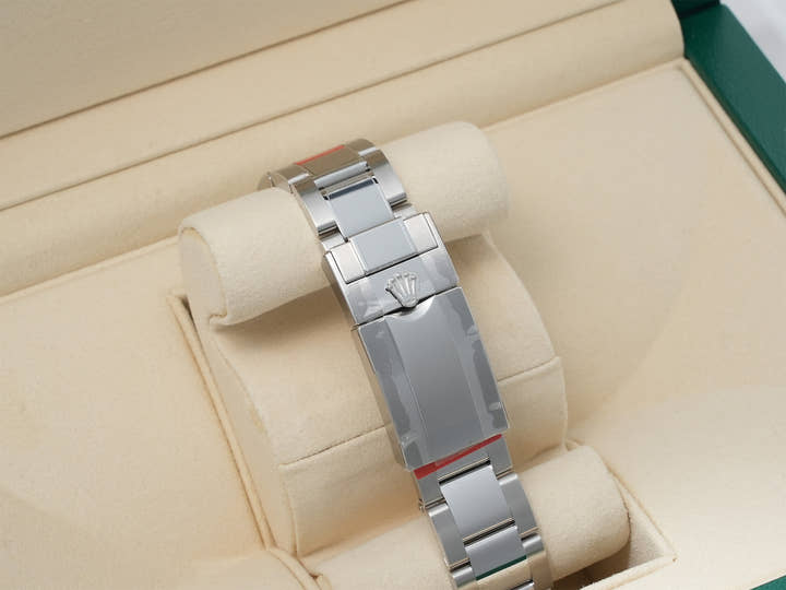 Rolex GMT-Master II Ref. 126710GRNR Stainless Steel Black Dial Oyster Bracelet