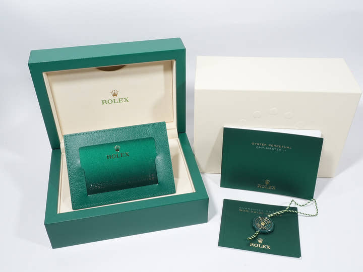 Rolex GMT-Master II Ref. 126710GRNR Stainless Steel Black Dial Oyster Bracelet