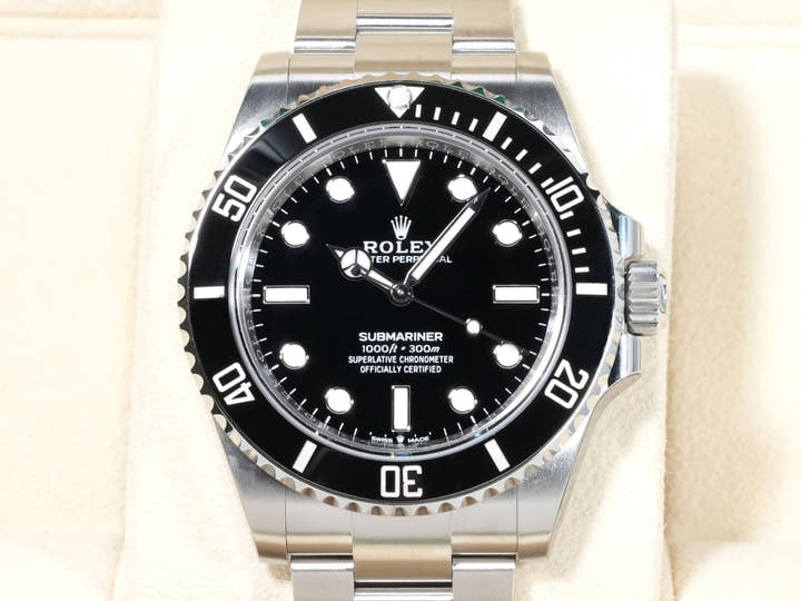 Rolex Submariner No-Date Ref. 124060 Stainless Steel Black Dial