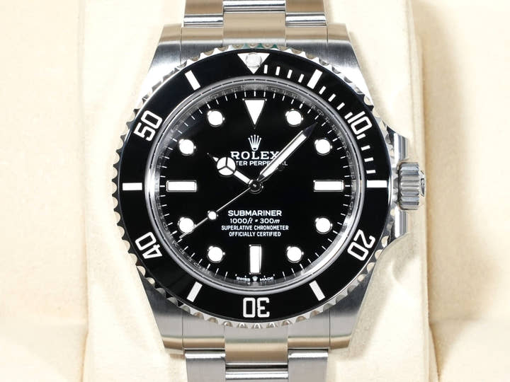 Rolex Submariner No-Date Ref. 124060 Stainless Steel Black Dial