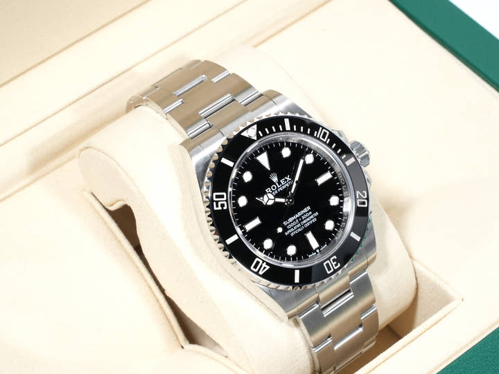 Rolex Submariner No-Date Ref. 124060 Stainless Steel Black Dial