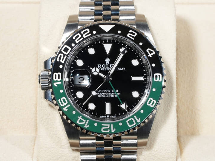 Rolex GMT-Master II Ref. 126720VTNR Stainless Steel Black Dial Jubilee Bracelet