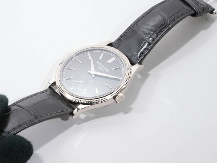 パテックフィリップ カラトラバ Ref.6119G-001 ホワイトゴールド グレー文字盤