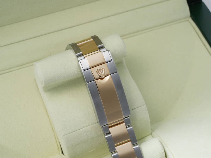 Rolex Daytona Ref. 116523 Stainless Steel/Yellow Gold White Arabic Dial