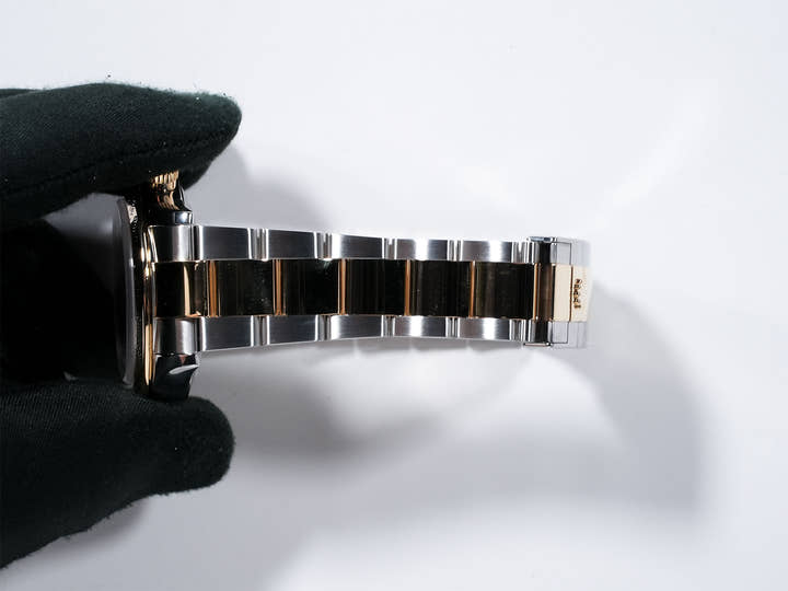 Rolex Daytona Ref. 116523 Stainless Steel/Yellow Gold White Arabic Dial