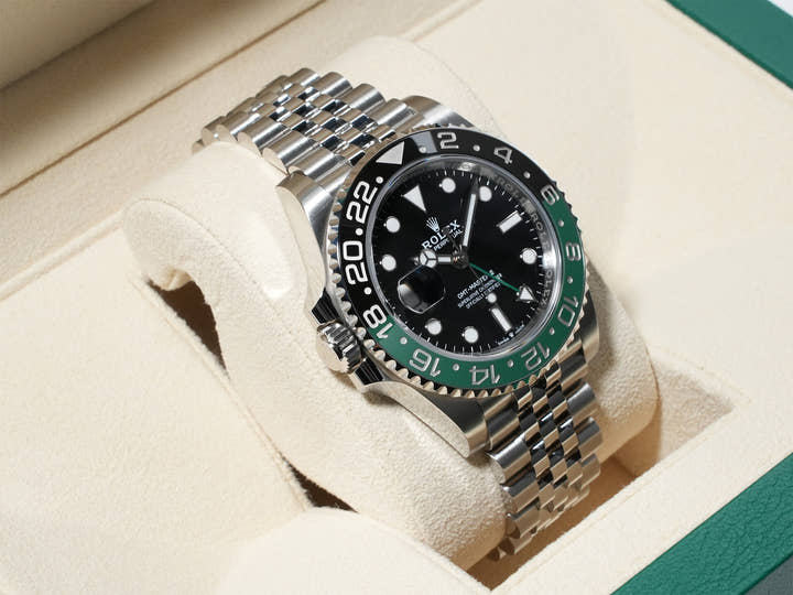 Rolex GMT-Master II Ref. 126720VTNR Stainless Steel Black Dial Jubilee Bracelet
