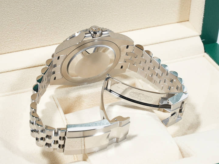 Rolex GMT-Master II Ref. 126720VTNR Stainless Steel Black Dial Jubilee Bracelet