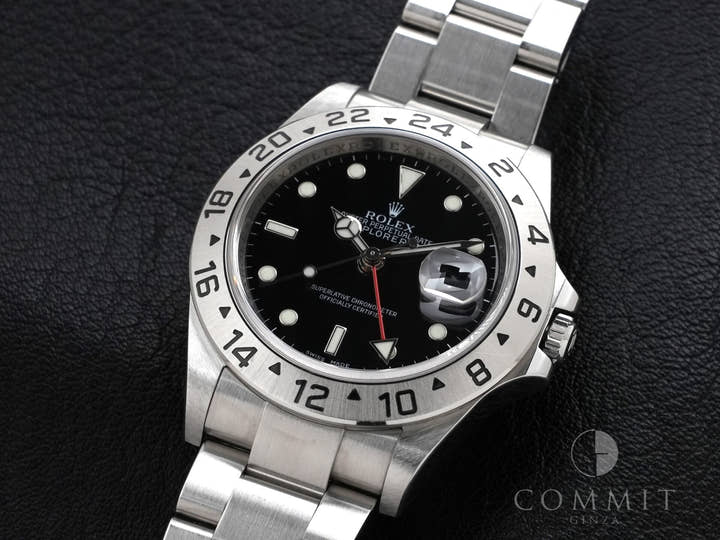 Rolex Explorer II Ref. 16570 Stainless Steel Black Dial