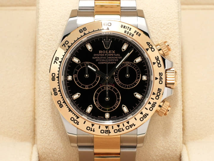 Rolex Daytona Ref. 116503 Stainless Steel/Yellow Gold Black Dial