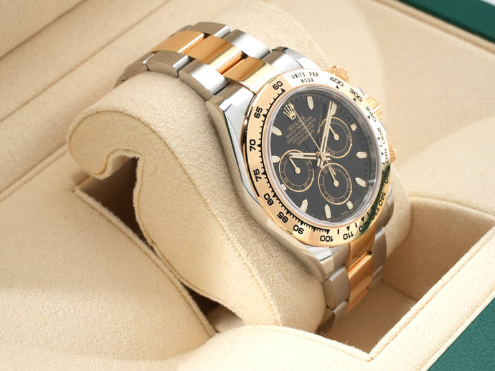 Rolex Daytona Ref. 116503 Stainless Steel/Yellow Gold Black Dial