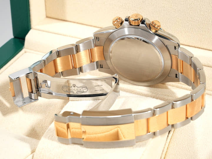 Rolex Daytona Ref. 116503 Stainless Steel/Yellow Gold Black Dial