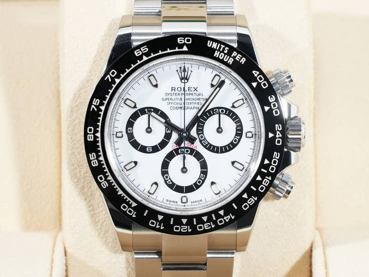 ロレックス デイトナ Ref.116500LN ステンレススチール ホワイト文字盤