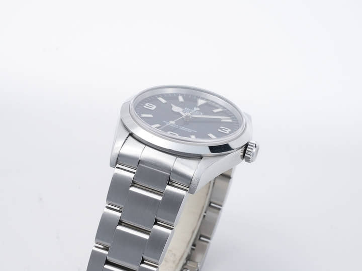 ロレックス エクスプローラーI Ref.14270 ステンレススチール ブラック文字盤