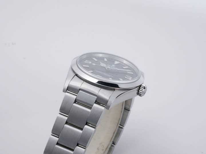 ロレックス エクスプローラーI Ref.14270 ステンレススチール ブラック文字盤