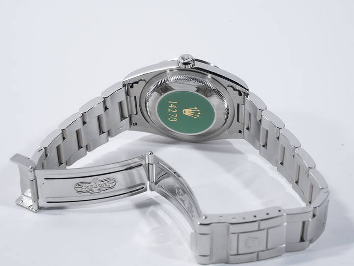 ロレックス エクスプローラーI Ref.14270 ステンレススチール ブラック文字盤