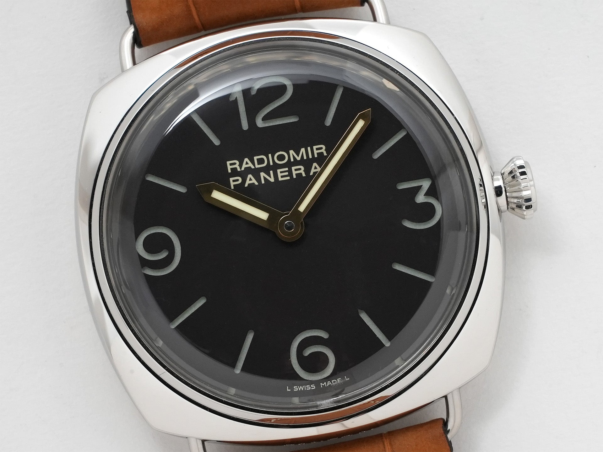 パネライ ラジオミール 47mm Ref.PAM00294 SS ブラック文字盤