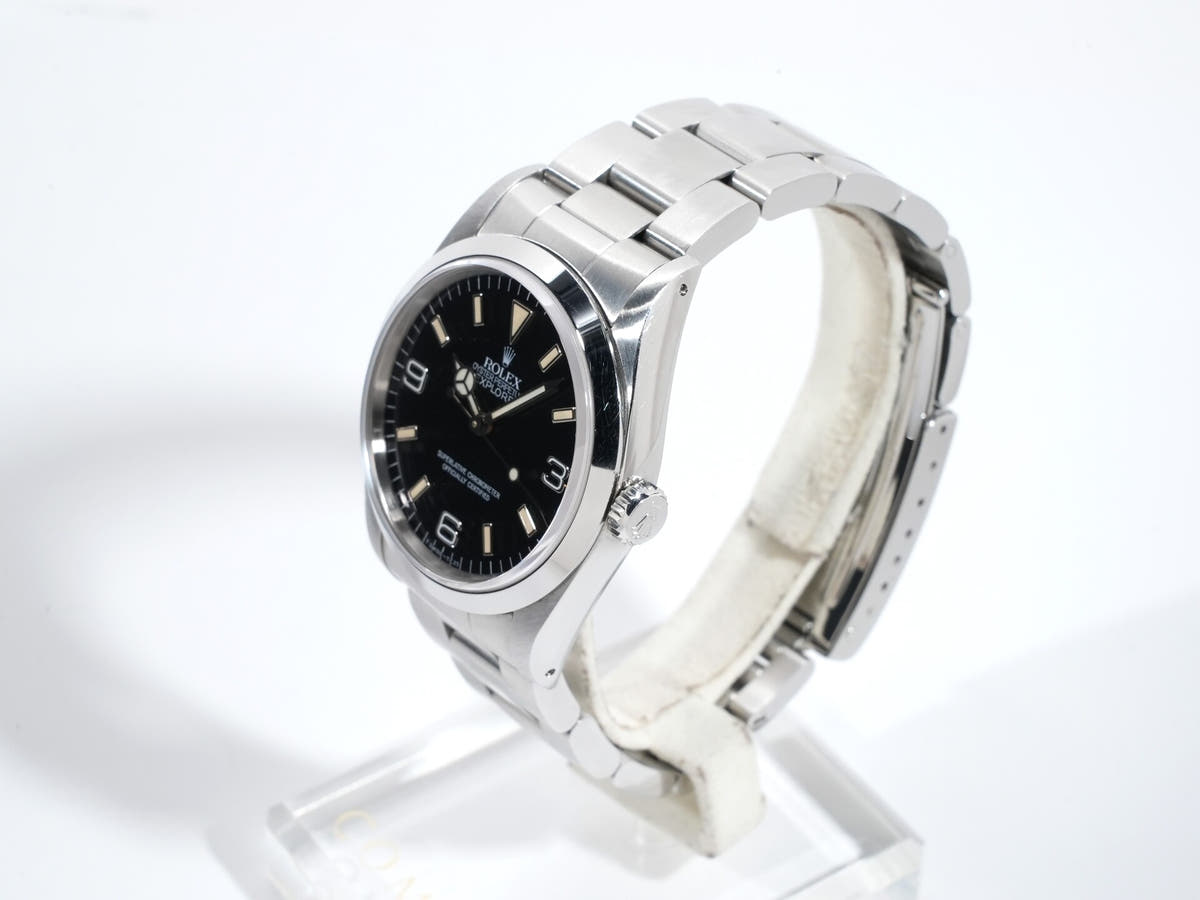 ロレックス エクスプローラーI Ref.14270 ブラック文字盤 中古 m2ykqb5v