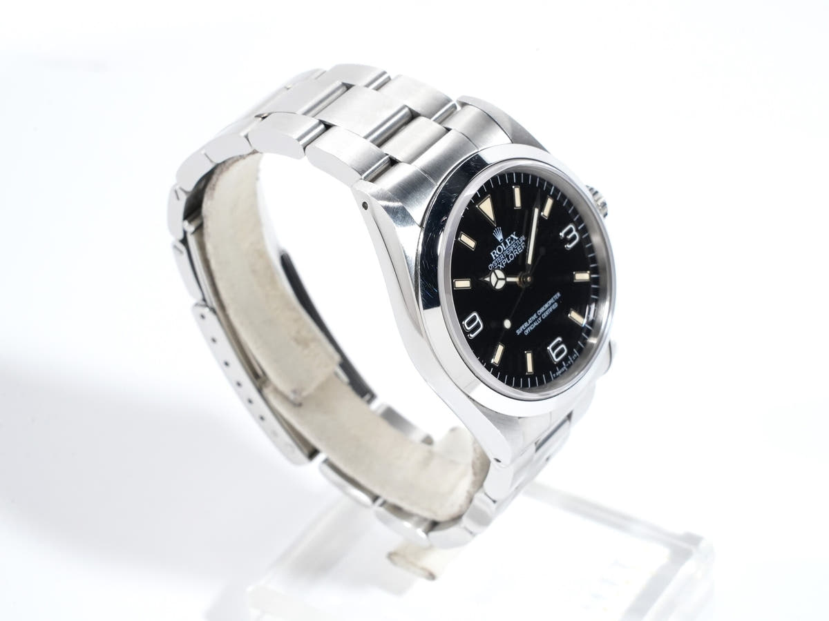 ロレックス エクスプローラーI Ref.14270 ブラック文字盤 中古 m2ykqb5v