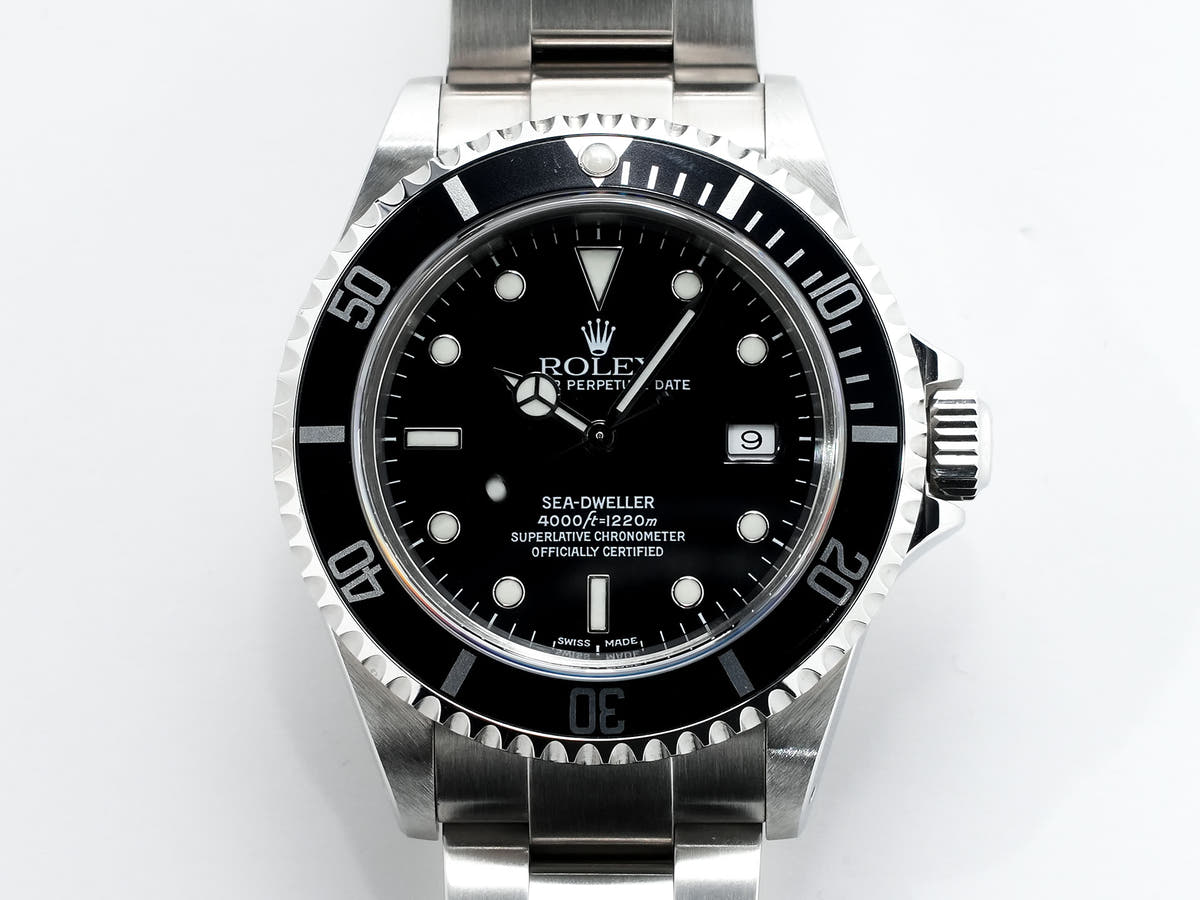 ロレックス シードゥエラー Ref.16600 SS ブラック文字盤 中古 2vmddww7