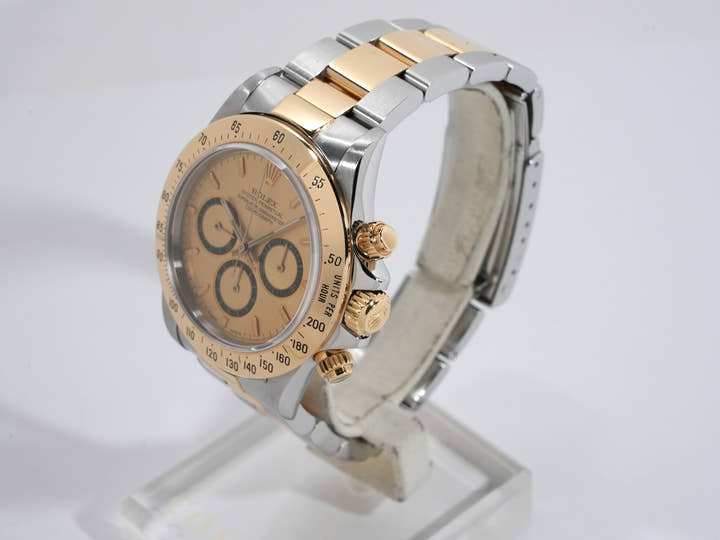 Rolex Daytona El Primero Ref. 16523 Stainless Steel/Yellow Gold Champagne Dial