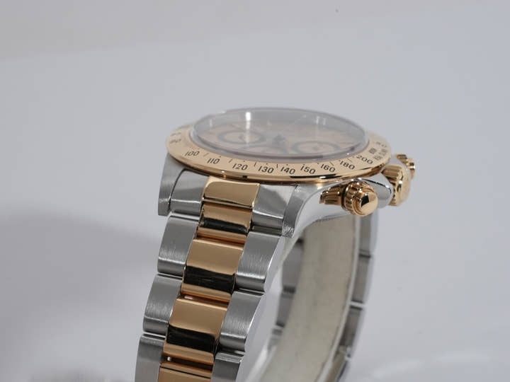 Rolex Daytona El Primero Ref. 16523 Stainless Steel/Yellow Gold Champagne Dial