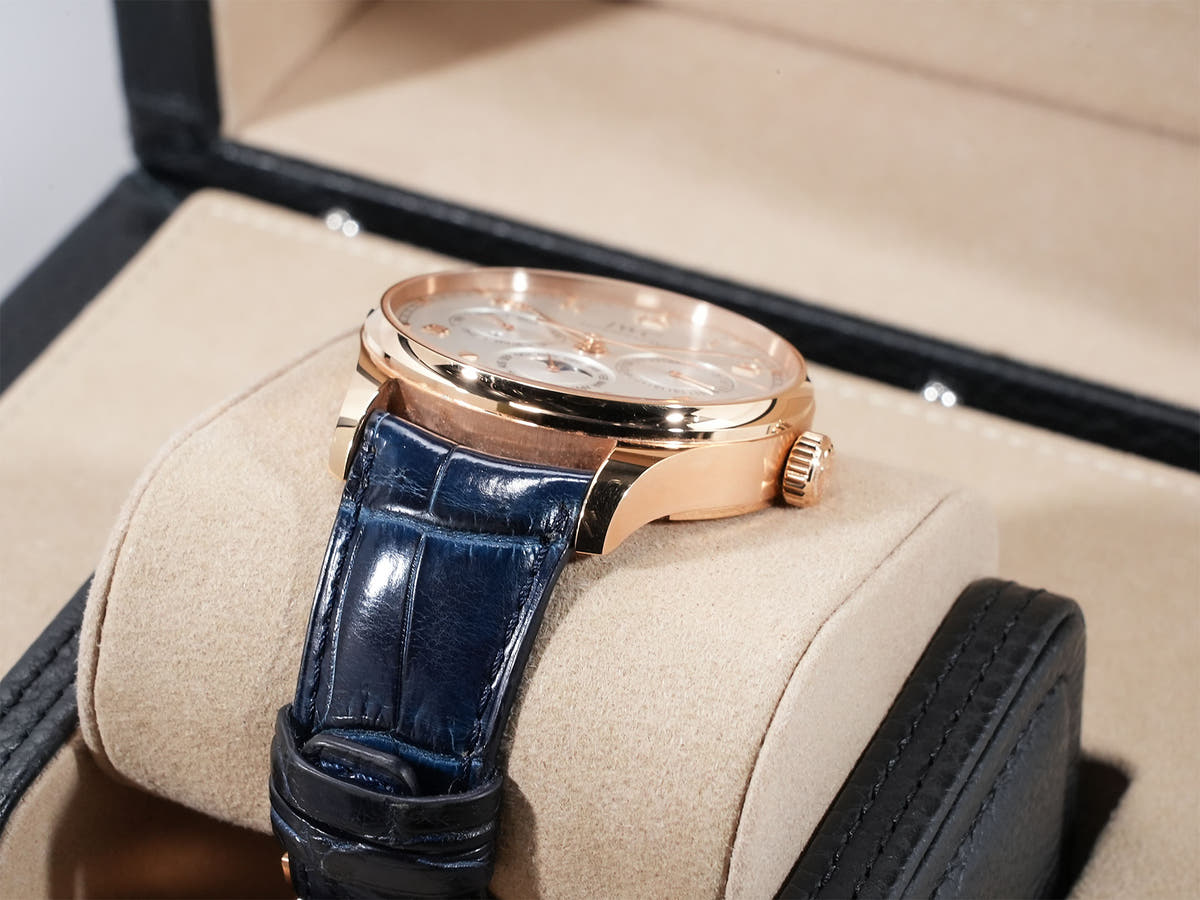 IWC ポルトギーゼ パーペチュアルカレンダー Ref.IW344202 18KREG シルバー文字盤 美品 i8eobsoi