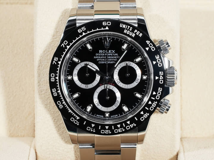 ロレックス デイトナ Ref.116500LN ステンレススチール ブラック文字盤