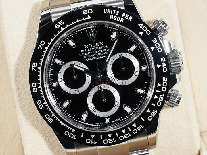 ロレックス デイトナ Ref.116500LN ステンレススチール ブラック文字盤