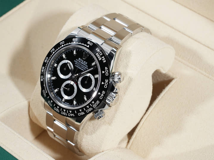 ロレックス デイトナ Ref.116500LN ステンレススチール ブラック文字盤