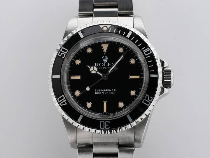 Rolex Submariner Ref. 5513 Stainless Steel Black Dial