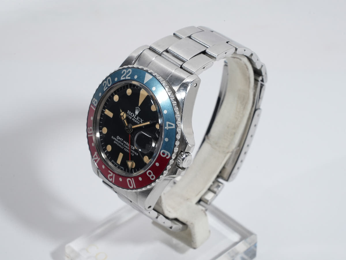 ロレックス GMTマスター Ref.1675 ブラック文字盤 中古 kfyxfib3
