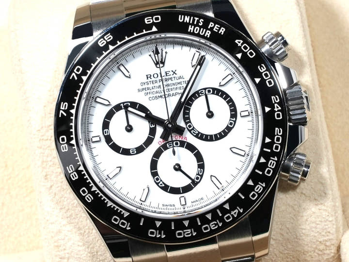 ロレックス デイトナ Ref.126500LN ステンレススチール ホワイト文字盤