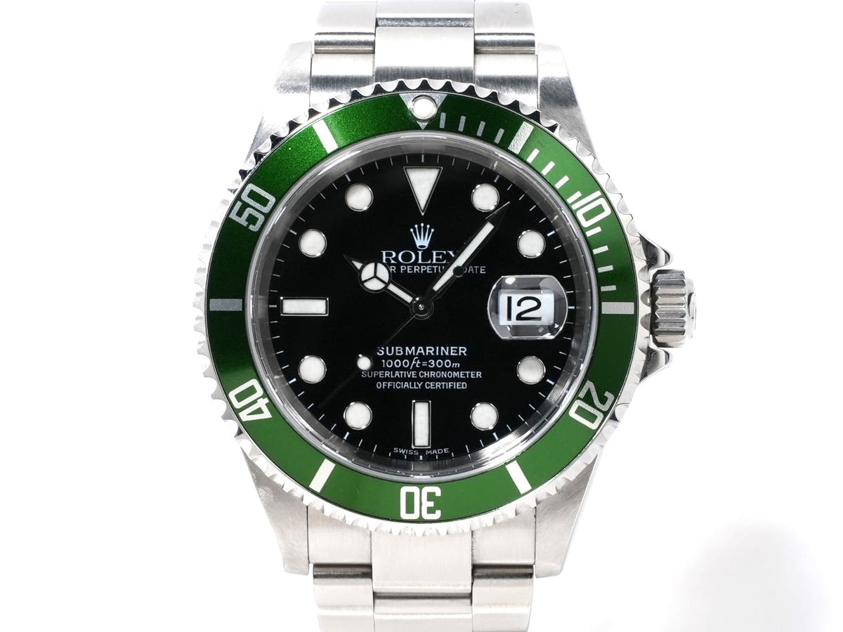 ロレックス サブマリーナー デイト Ref.16610LV SS ブラック文字盤 美中古 u8aever7